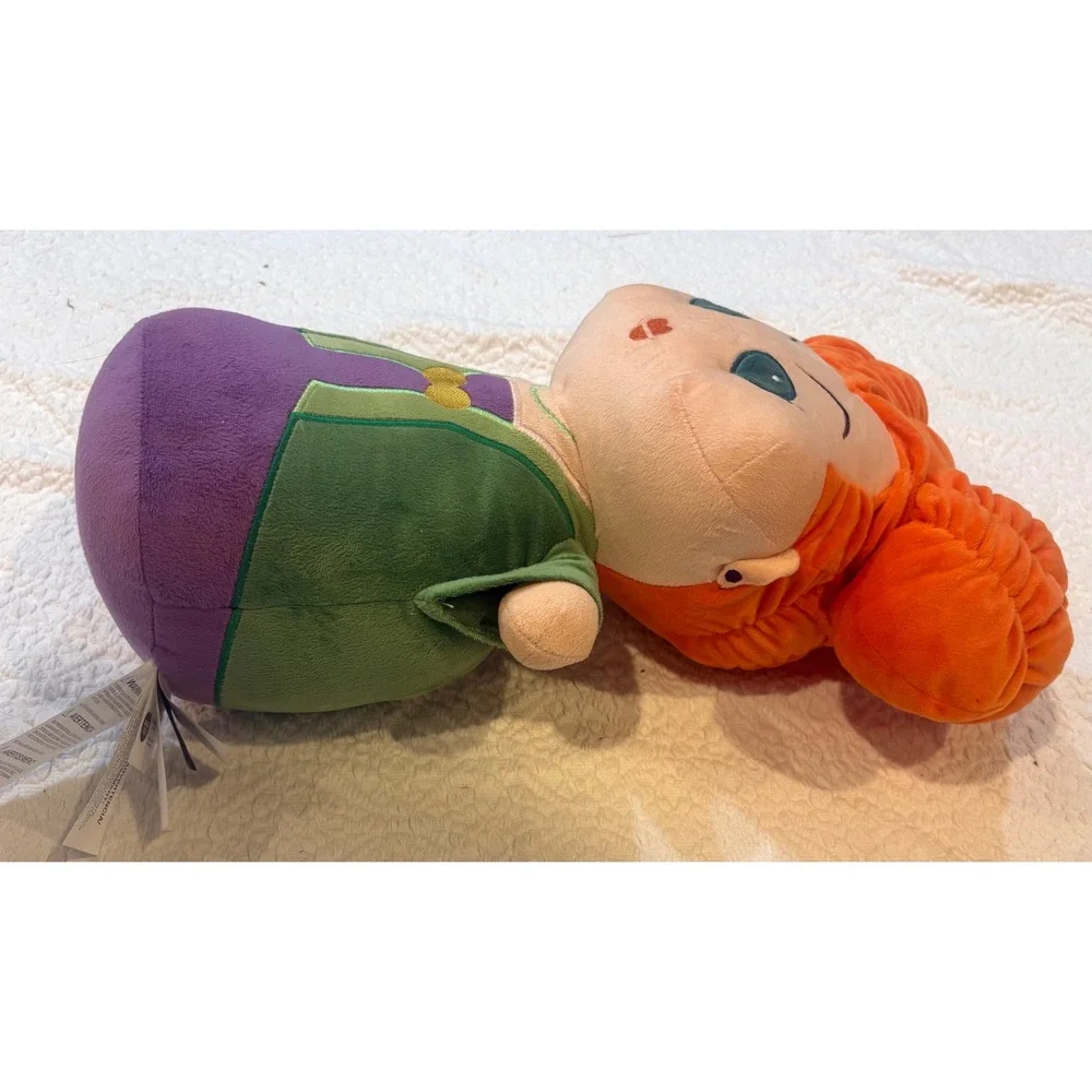 Disney Hocus Pocus Winifred‎ Sanderson Plush Doll 18 Inch Halloween Decor Green